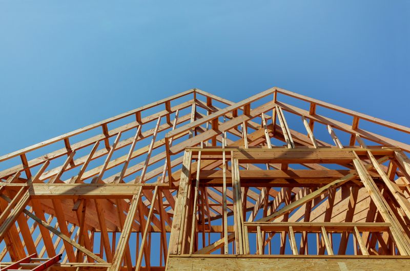 A Frame Roof Installation in New Castle County, DE