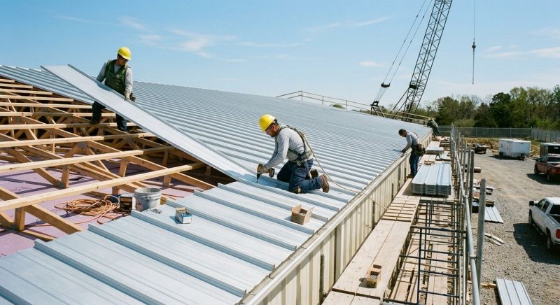 Aluminum Roof Installation in Odessa, DE