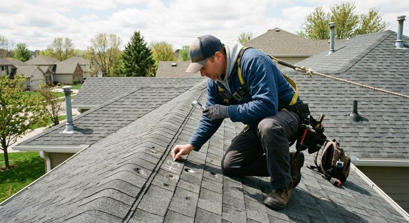 Asphalt Roof Inspection in Chester County, PA
