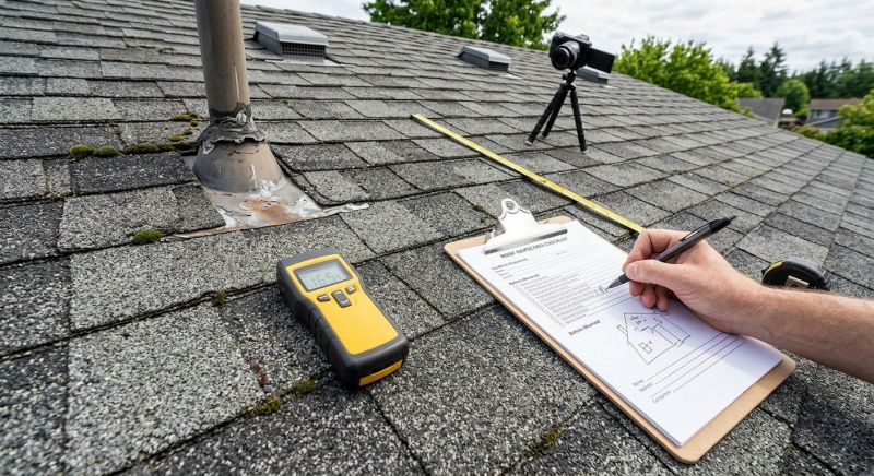 Asphalt Roof Inspection in West Chester, PA