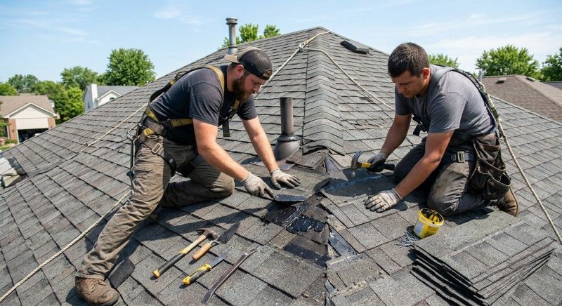 Asphalt Roof Repair in Townsend, DE