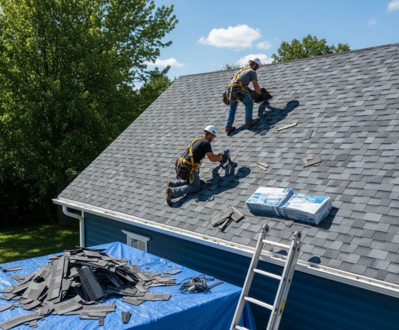 Asphalt Roof Replacement in Townsend, DE