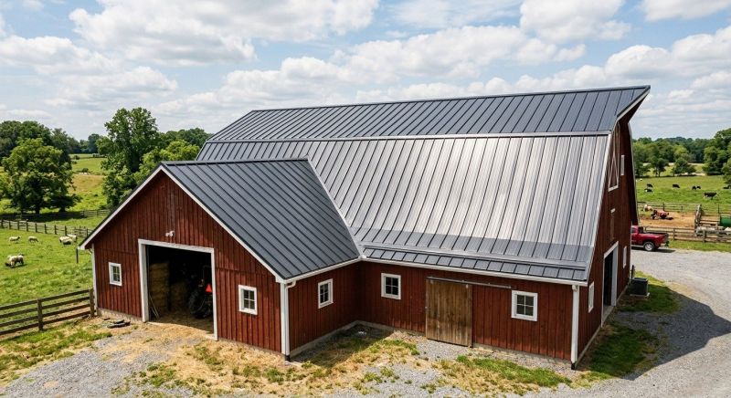 Barn Roof Replacement in Chesapeake City, MD