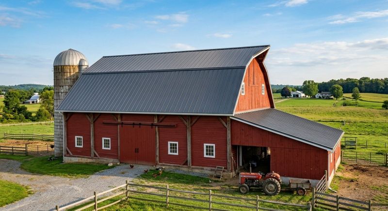 Barn Roof Replacement in Chester County, PA