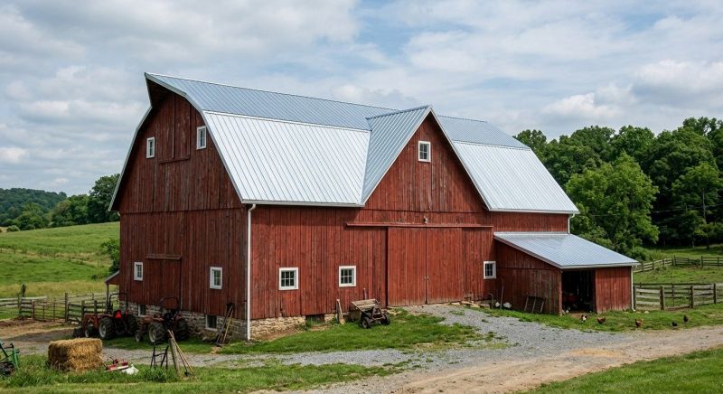 Barn Roof Replacement in Cochranville, PA