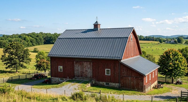 Barn Roof Replacement in Delaware City, DE