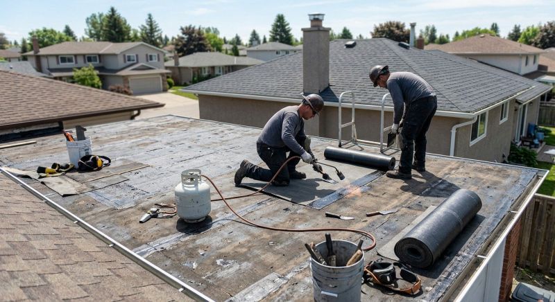 Bitumen Roof Repair in New Castle County, DE