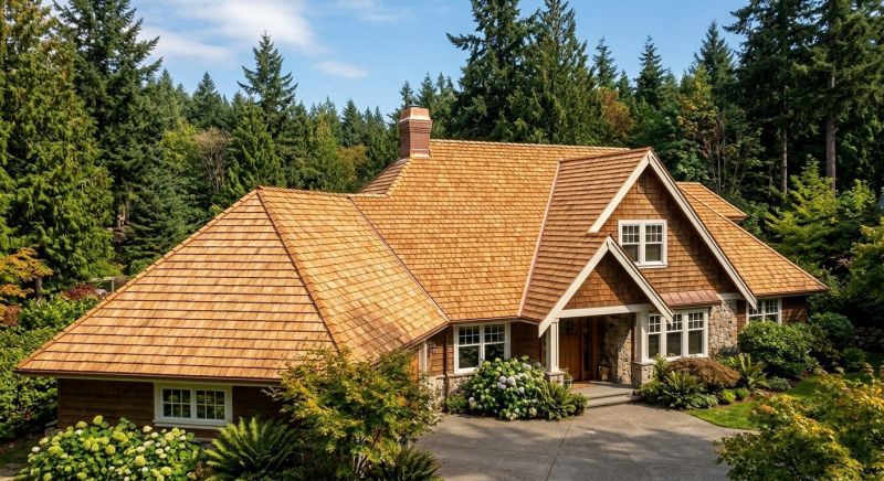 Cedar Roof Construction in New Castle County, DE