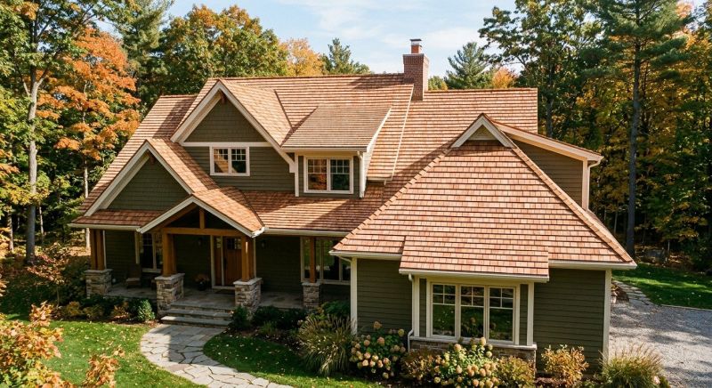 Cedar Roof Installation in Aston, PA