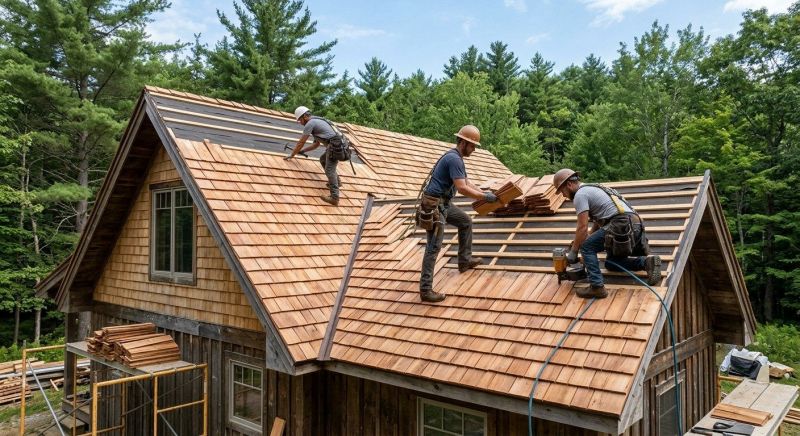 Cedar Roof Installation in Nottingham, PA