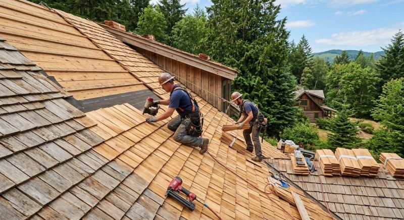 Cedar Roof Installation in Salem, NJ