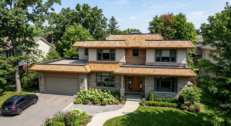 Cedar Shake Roof Construction in Saint Georges, DE