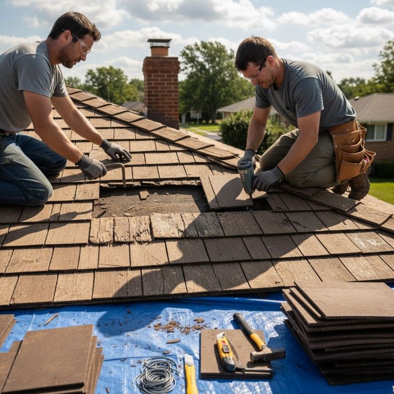 Cedar Shake Roof Repair in Kennett Square, PA