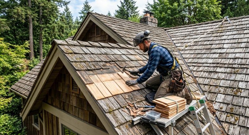 Cedar Shingles Repair in Claymont, DE