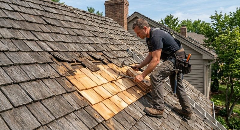 Cedar Shingles Repair in Claymont, DE
