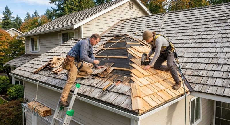 Cedar Shingles Repair in Landenberg, PA