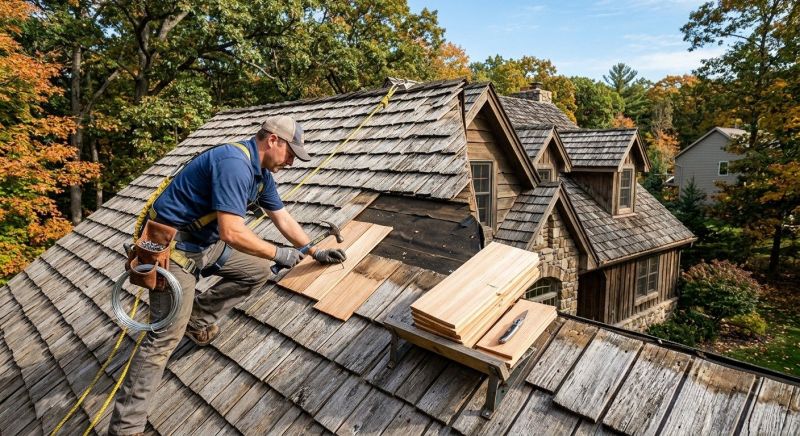 Cedar Shingles Repair in Odessa, DE