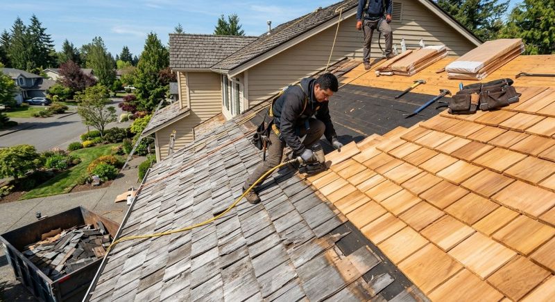 Cedar Shingles Replacement in Chester County, PA