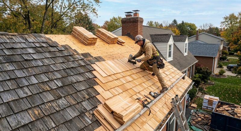 Cedar Shingles Replacement in Delaware City, DE