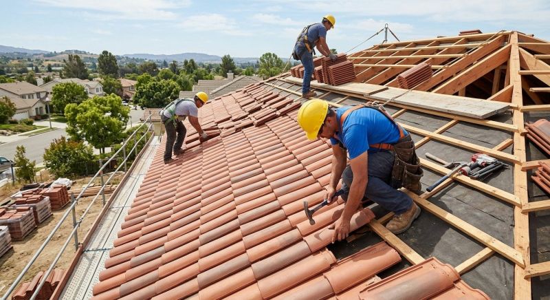 Clay Roof Installation in Exton, PA