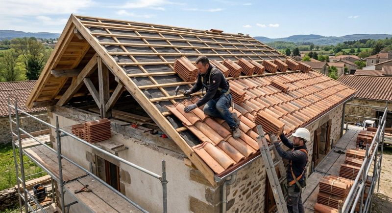 Clay Roof Installation in Middletown, DE