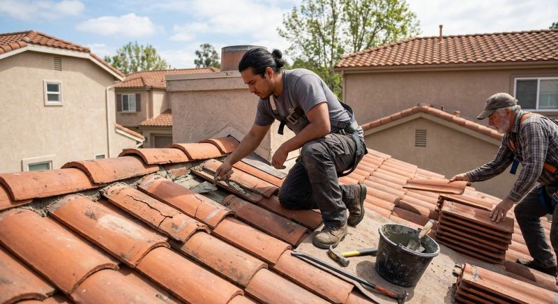 Clay Roof Leak Repair in New Castle County, DE