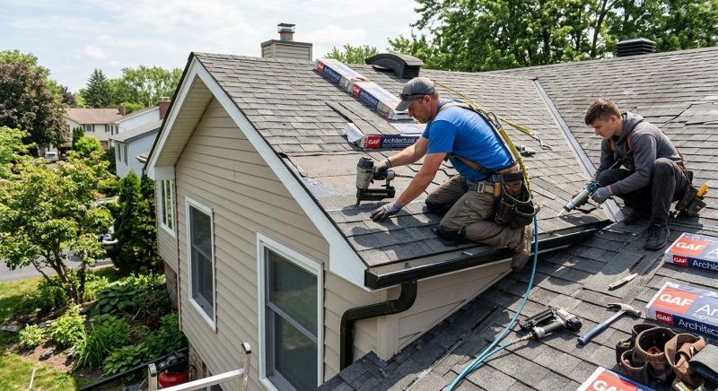 Collapsing Roof Repair in New Castle County, DE