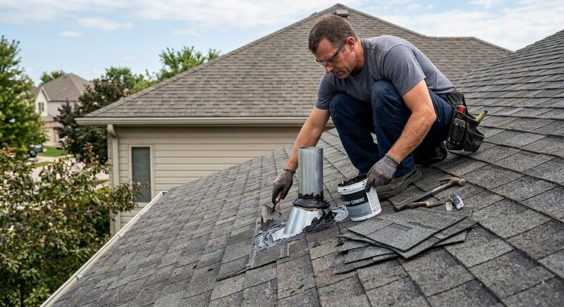 Collapsing Roof Repair in New Castle County, DE