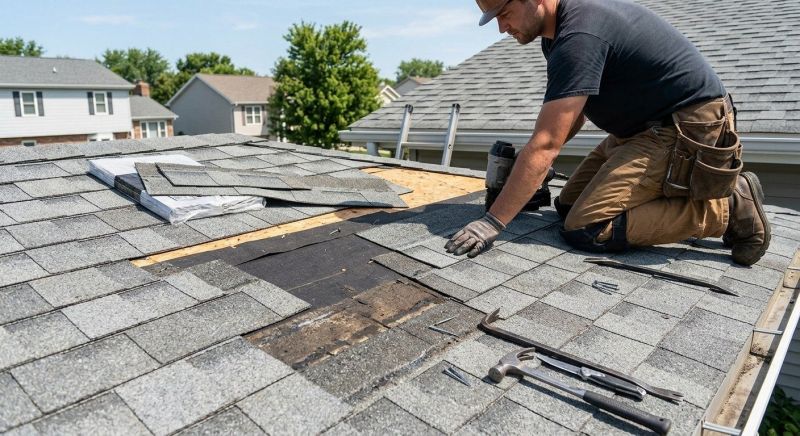 Composite Roof Repair in New Castle County, DE