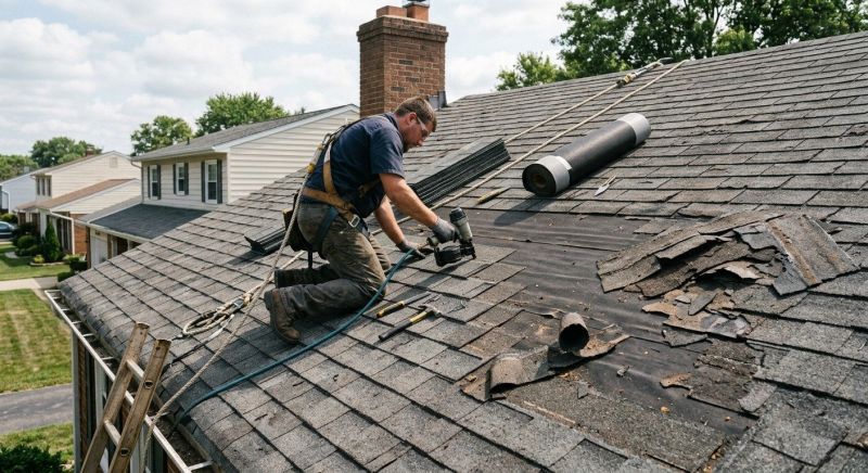 Damaged Roof Repair in Hockessin, DE