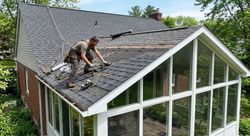 Damaged Roof Replacement in Kennett Square, PA