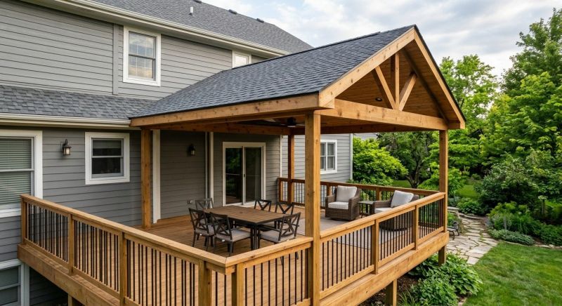 Deck Roof Construction in New Castle County, DE