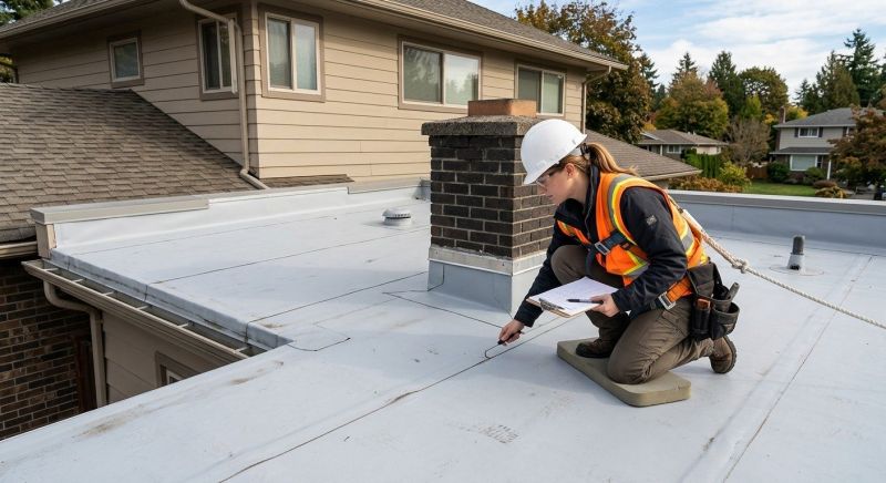 Epdm Roof Inspection in New Castle County, DE