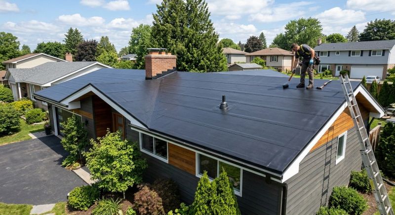Epdm Roof Installation in Exton, PA