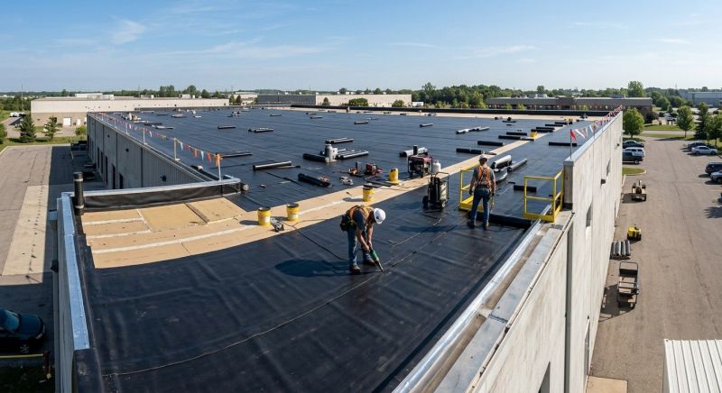 Epdm Roof Installation in Exton, PA