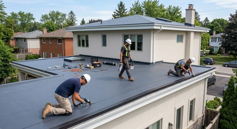 Epdm Roof Installation in North East, MD