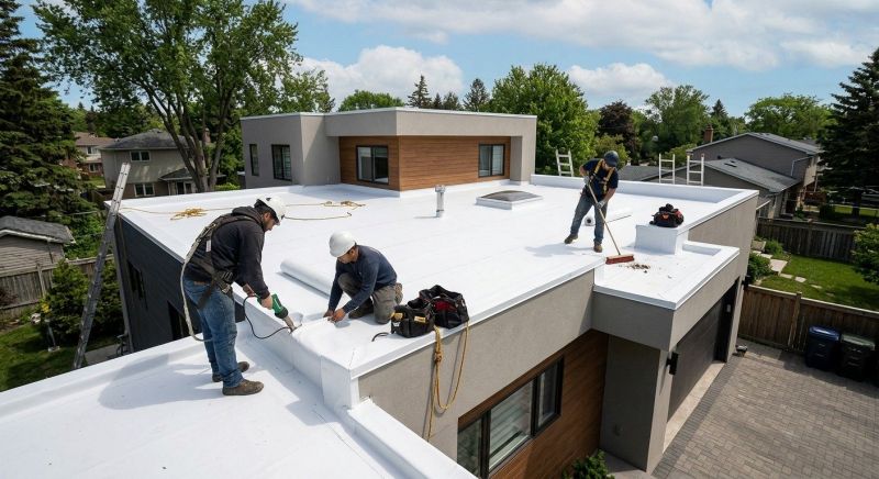 Flat Roof Installation in Coatesville, PA