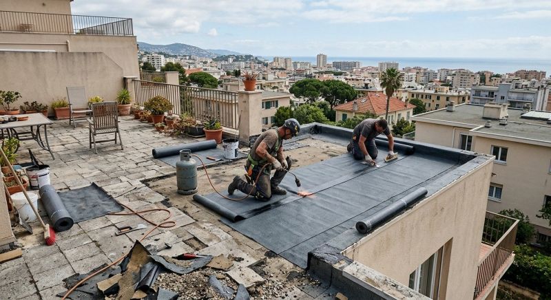 Flat Roof Repair in Aston, PA