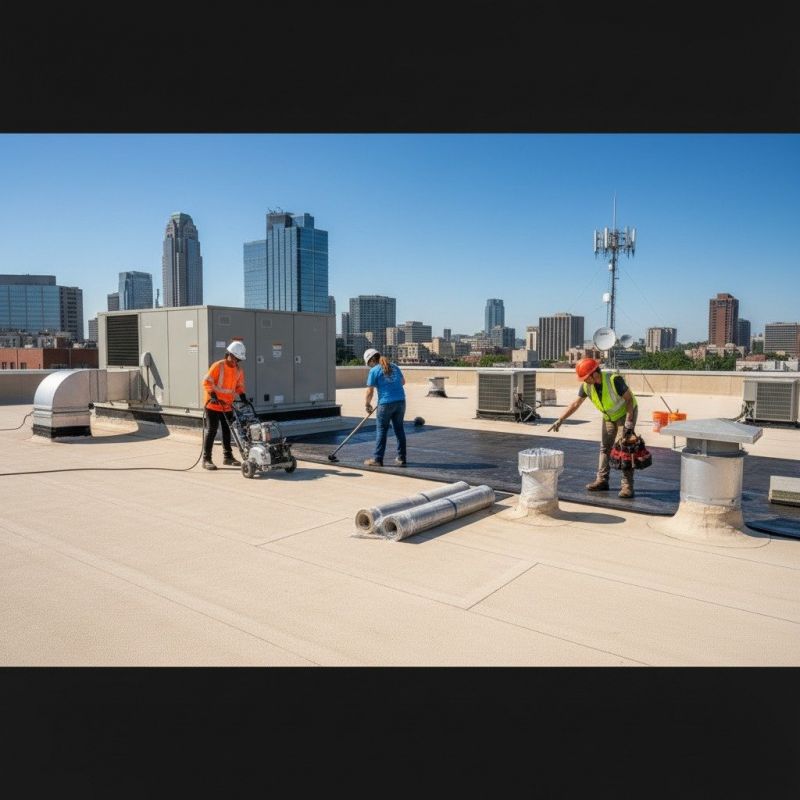 Flat Roof Repair in Marcus Hook, PA
