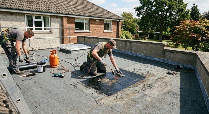 Flat Roof Repair in Saint Georges, DE