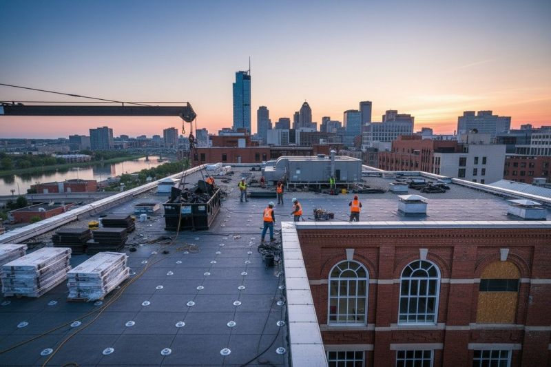 Flat Roof Replacement in Delaware County, PA