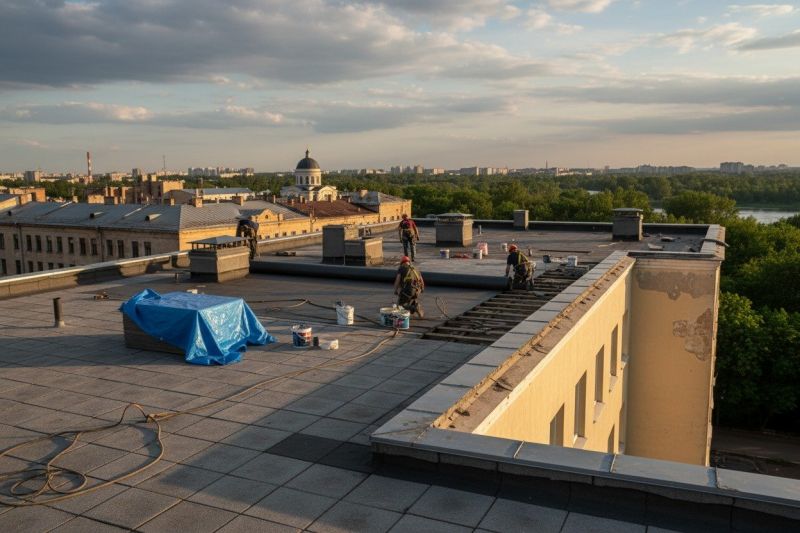 Flat Roof Replacement in Hockessin, DE