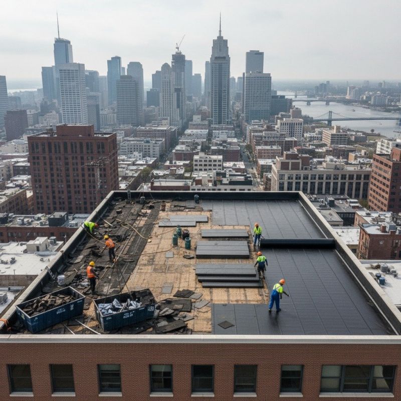 Flat Roof Replacement in Kennett Square, PA