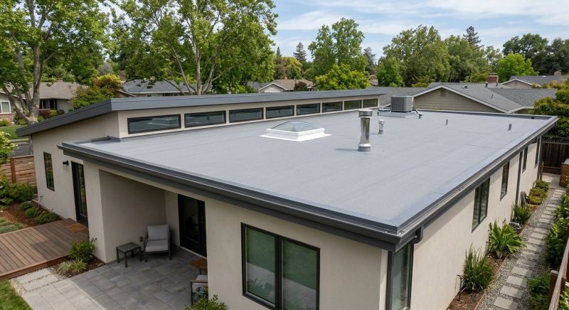 Flat Roof Replacement in Yorklyn, DE