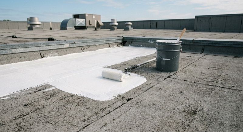 Flat Roof Sealing in New Castle County, DE