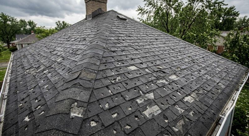 Hail Damage Roof Repair in Saint Georges, DE
