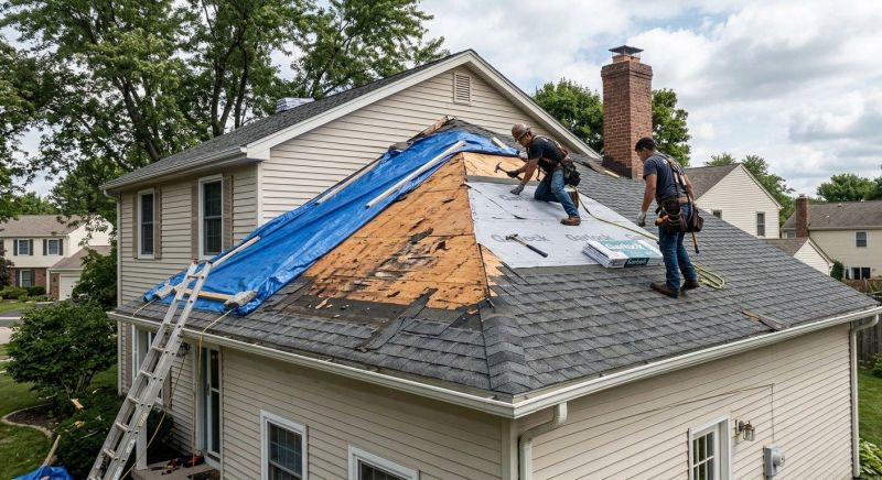 Hail Damage Roof Repair in Yorklyn, DE