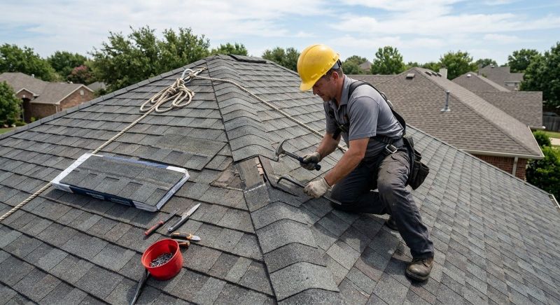 Hip Roof Shingle Replacement in New Castle County, DE