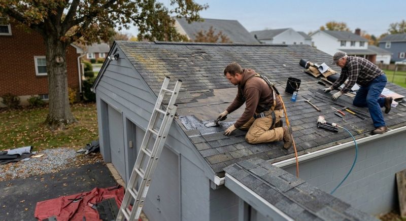 House Roof Repair in Newark, DE