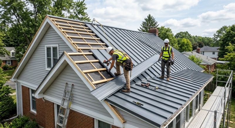 Metal Roof Installation in Marcus Hook, PA
